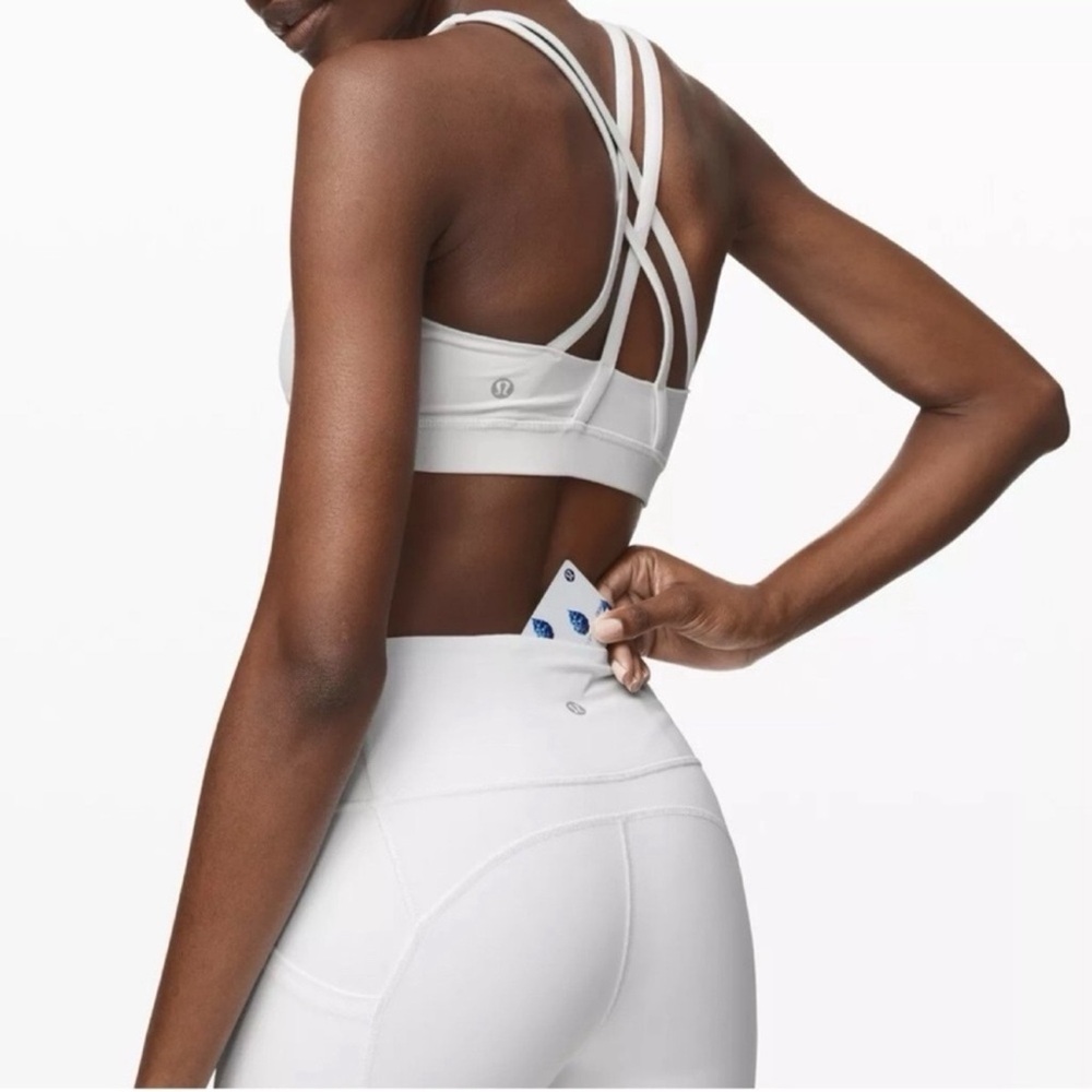 Lululemon Women US6 White High Rise All The Right Places Crop Legging Athleisure